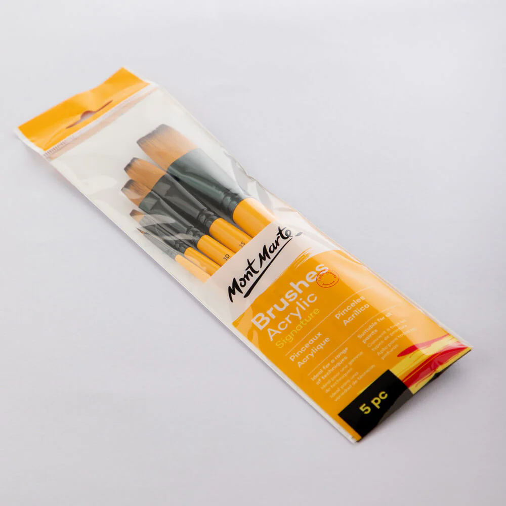 Acrylic Brushes Signature 5pc - Image 3