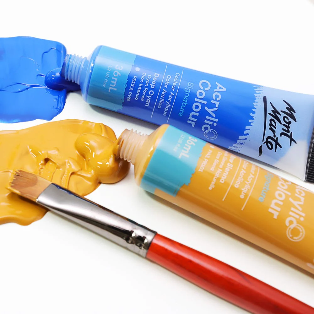 Acrylic Colour Paint Set Signature 24pc x 36ml - Image 6