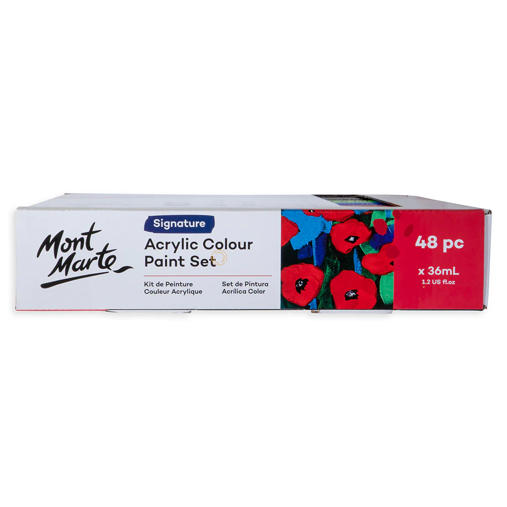 Acrylic Colour Paint Set Signature 48pc x 36ml - Image 4