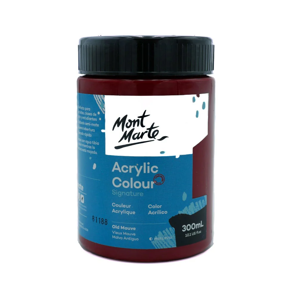 Acrylic Colour Paint Signature 300ml - Old Mauve