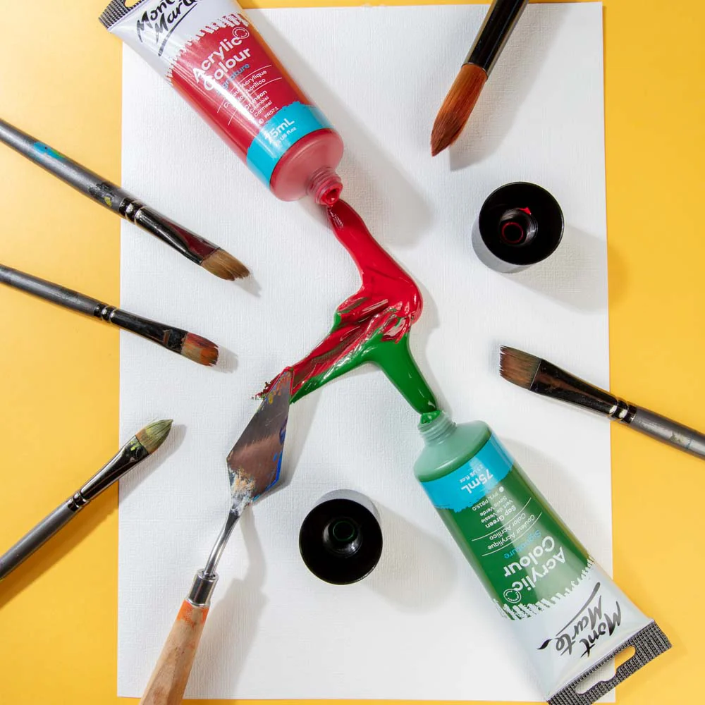 Acrylic Colour Paint Signature 75ml Tube - Sap Green - Image 6