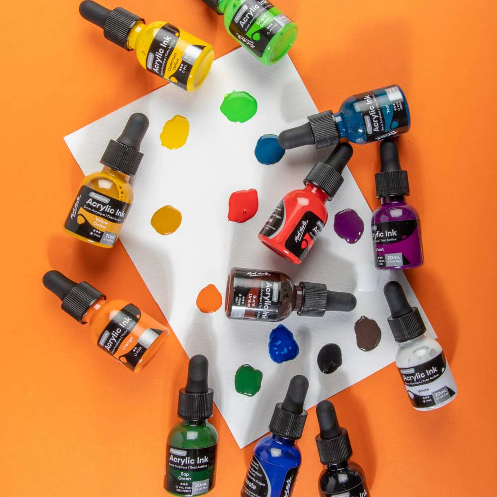 Acrylic Ink Premium 12pc x 20ml - Image 7