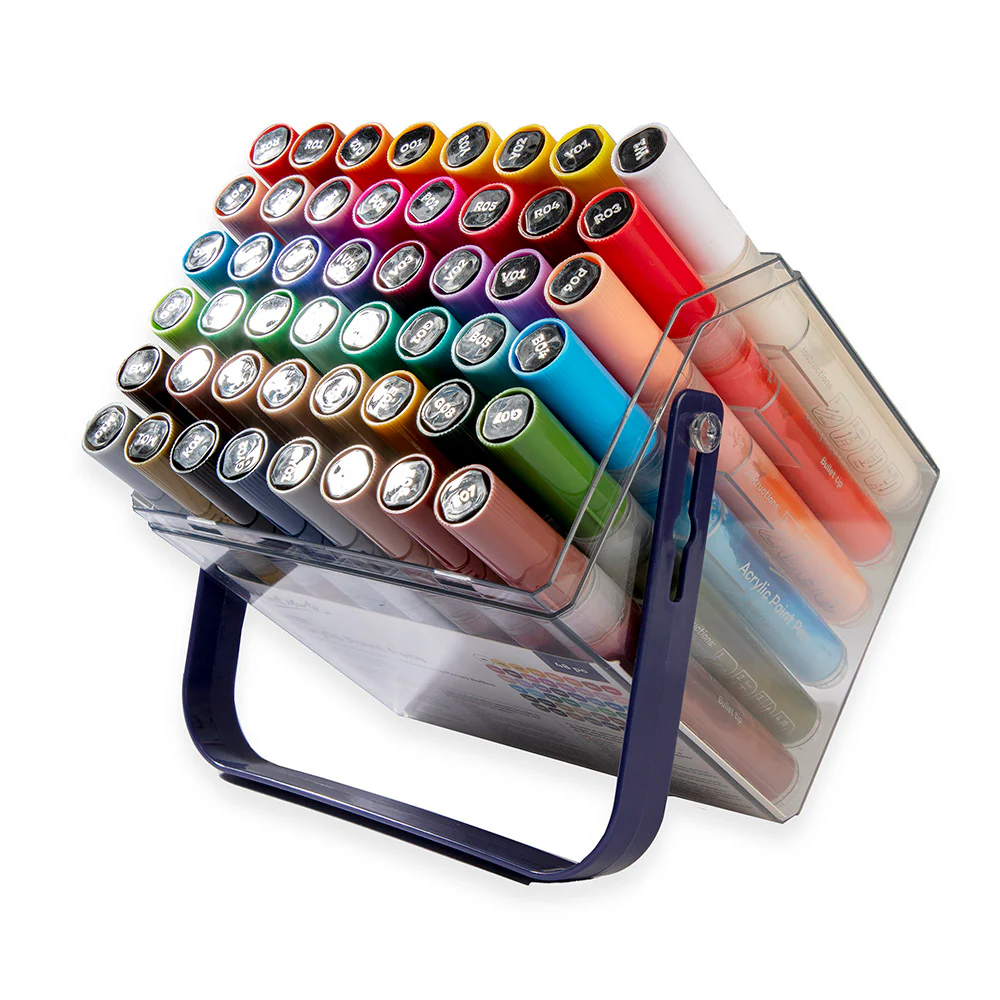Acrylic Paint Pens in Case Broad Tip Signature 48pc - Image 4