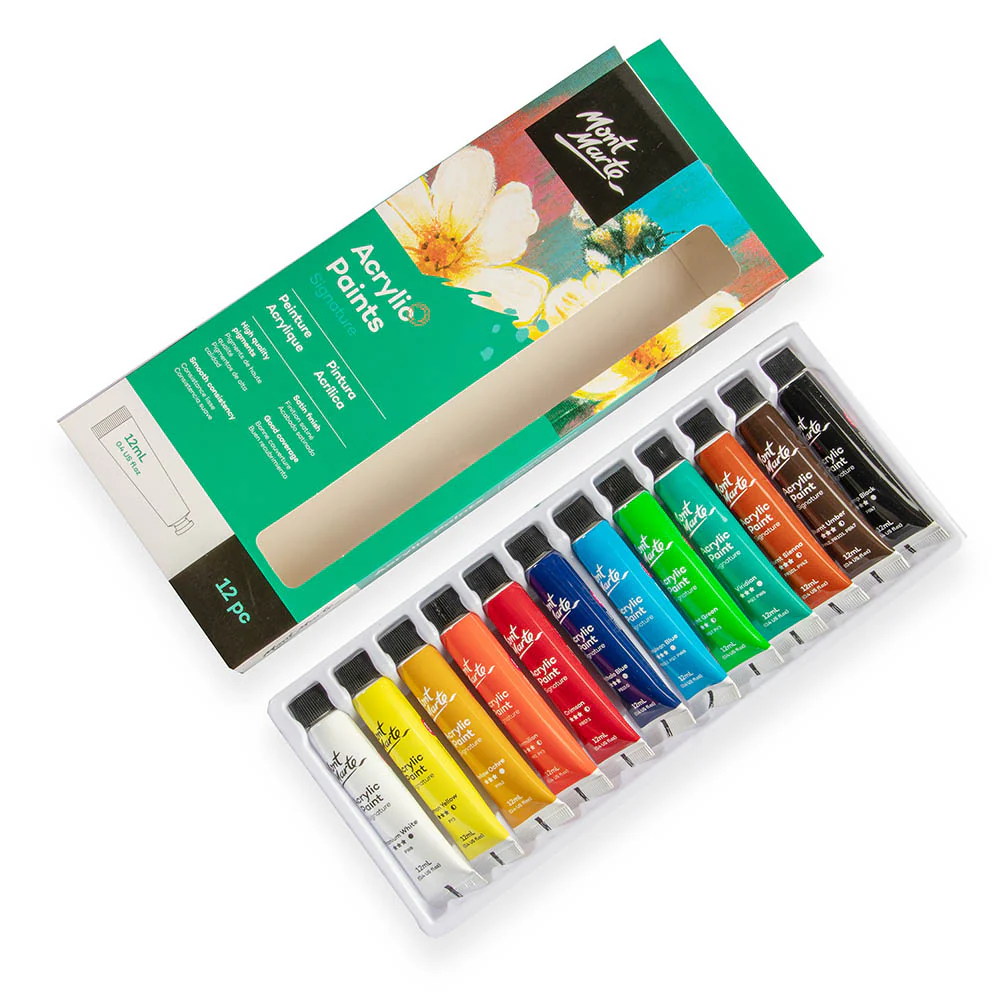 Acrylic Paints Signature 12pc x 12ml - Image 3