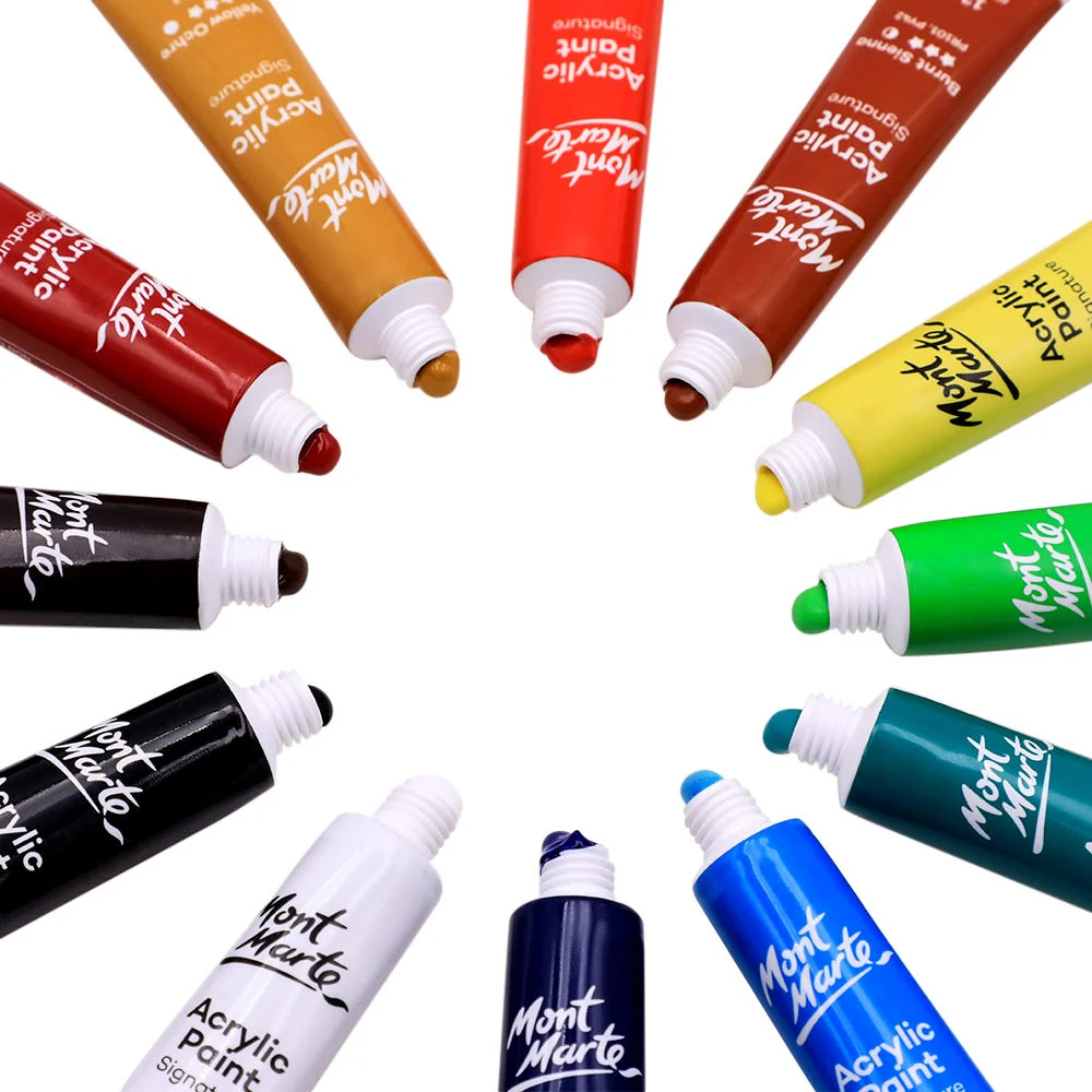 Acrylic Paints Signature 12pc x 12ml - Image 5