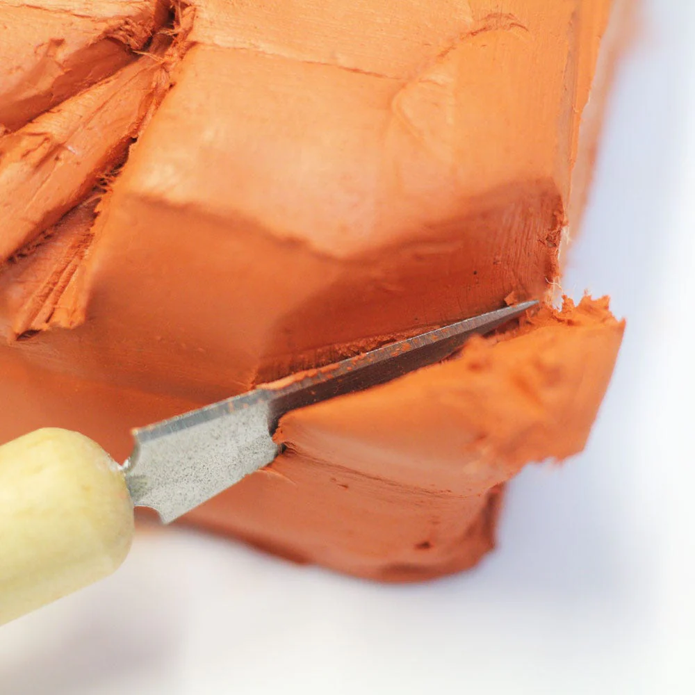 Air Hardening Modelling Clay Premium 500g - Terracotta - Image 4