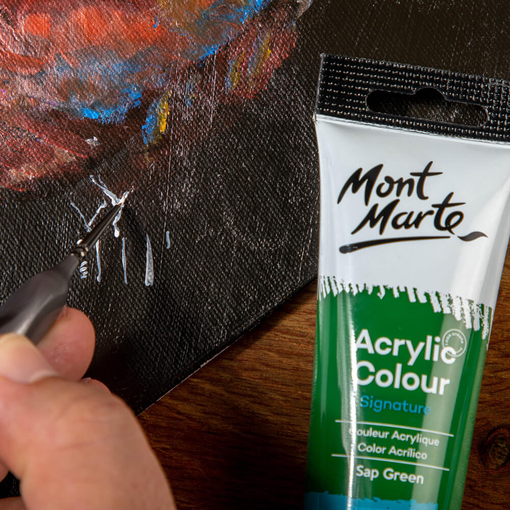 Artist Acrylic Brush Taklon Detailer 5/0 - Image 5