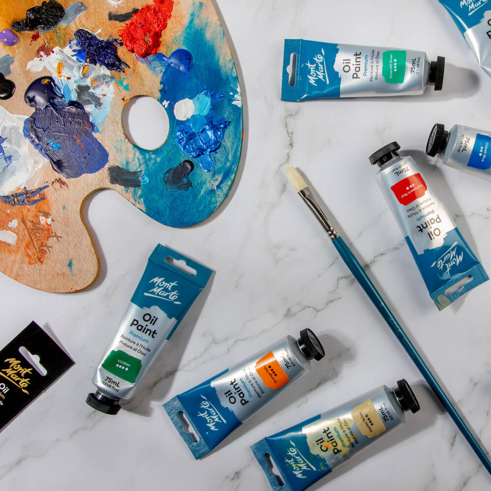 Artist Oil Brush Premium Chungking Flat 10 - Image 6