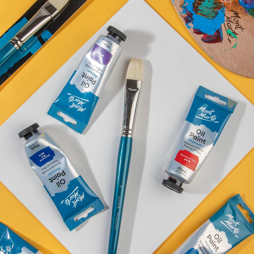Artist Oil Brush Premium Chungking Bright 24 - Image 8
