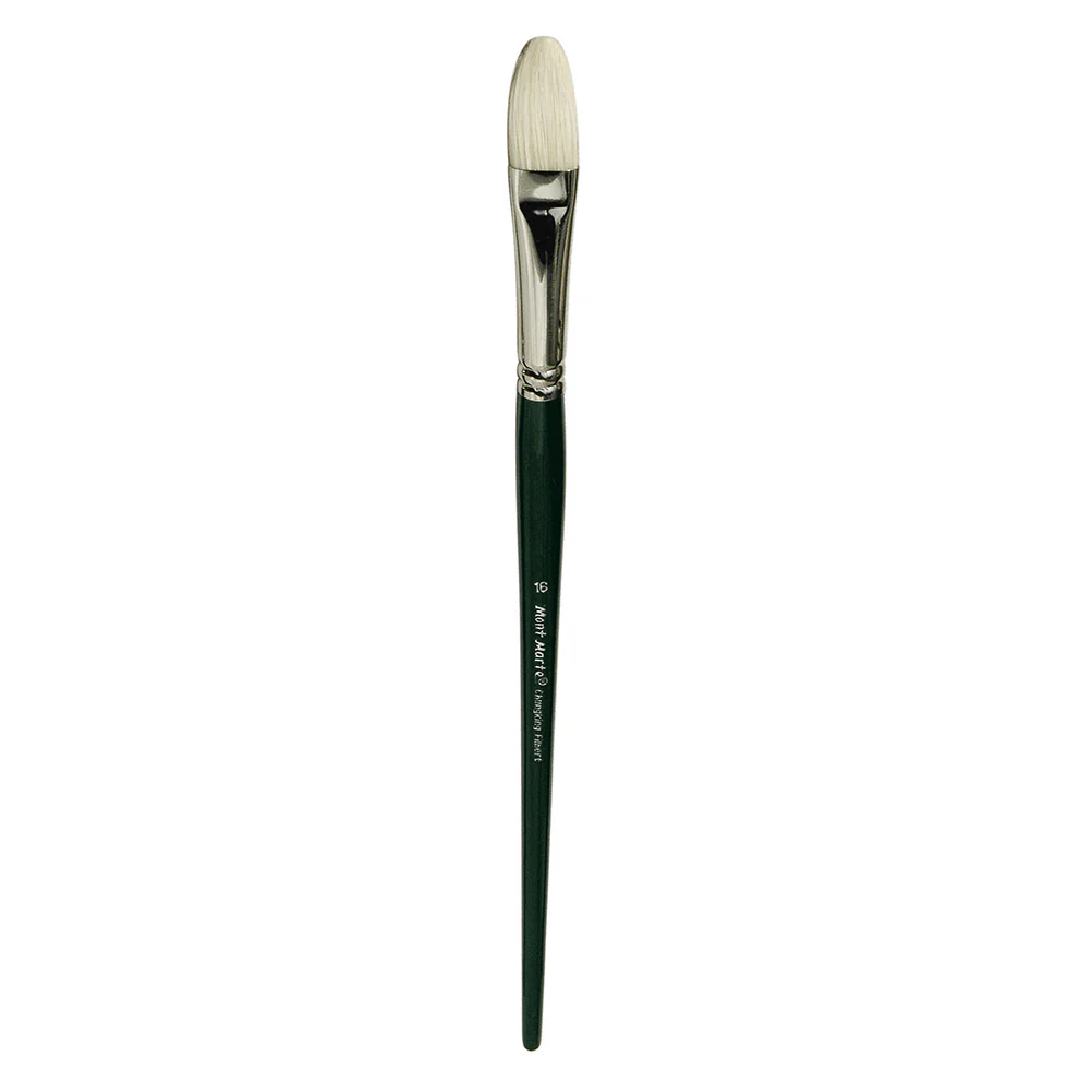 Artist Oil Brush Premium Chungking Filbert 16 - Image 2