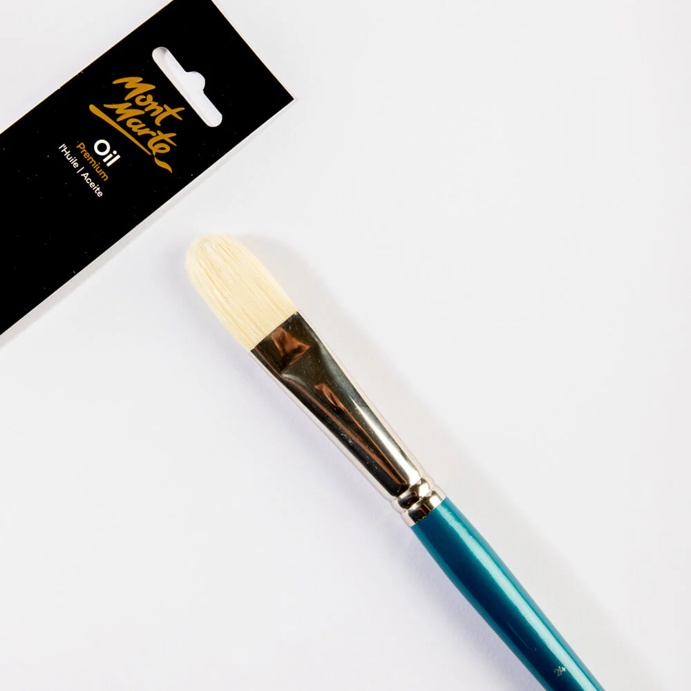 Artist Oil Brush Premium Chungking Filbert 24 - Image 2