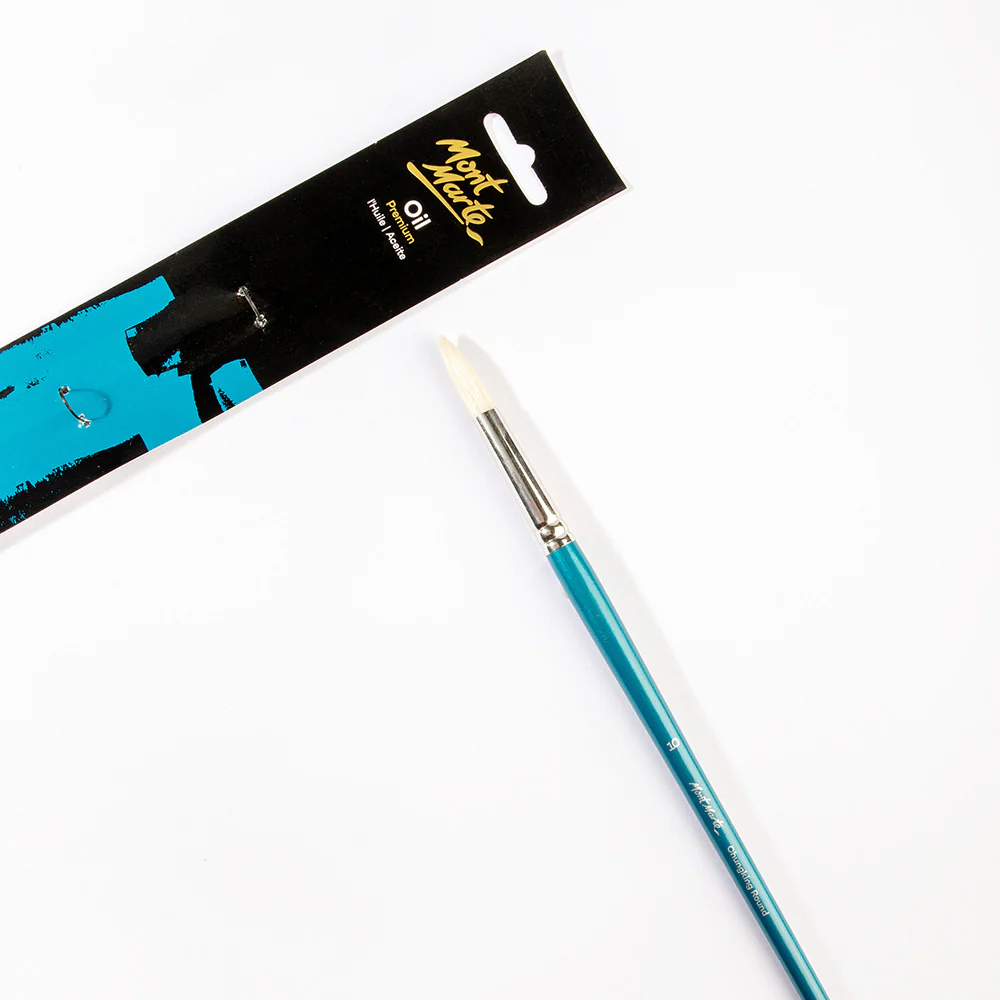 Artist Oil Brush Premium Chungking Round 10 - Image 2
