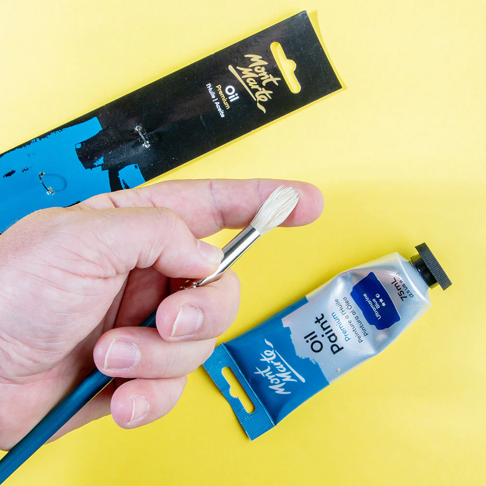 Artist Oil Brush Premium Chungking Round 10 - Image 5
