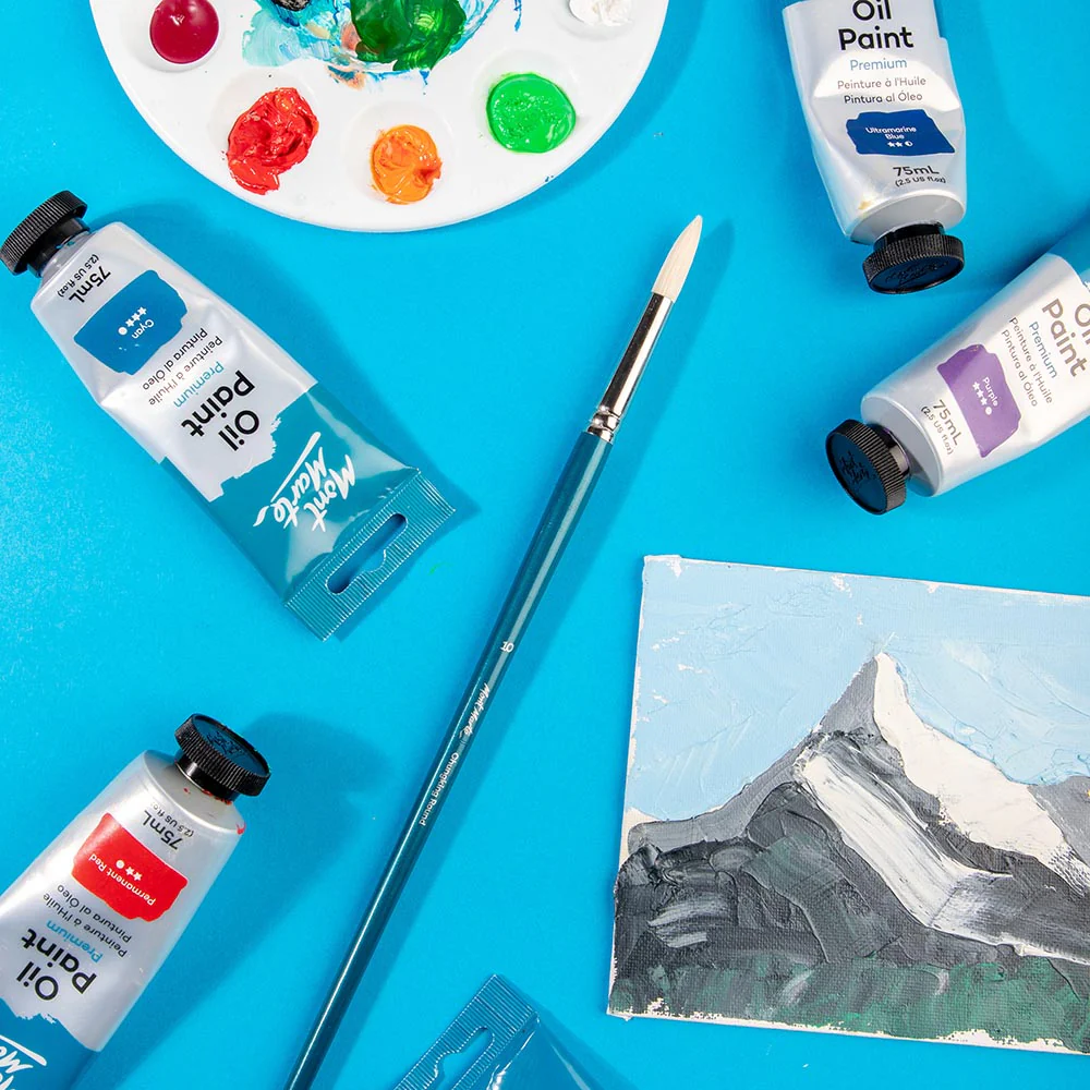 Artist Oil Brush Premium Chungking Round 10 - Image 8