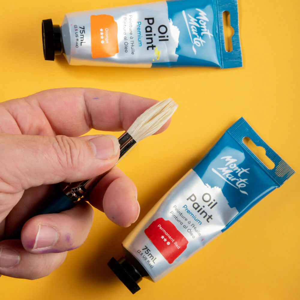 Artist Oil Brush Premium Chungking Round 16 - Image 7