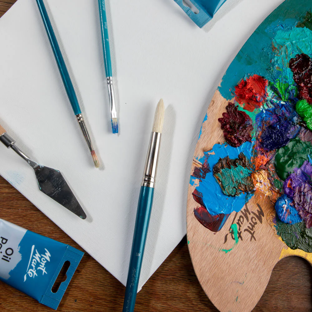 Artist Oil Brush Premium Chungking Round 16 - Image 8