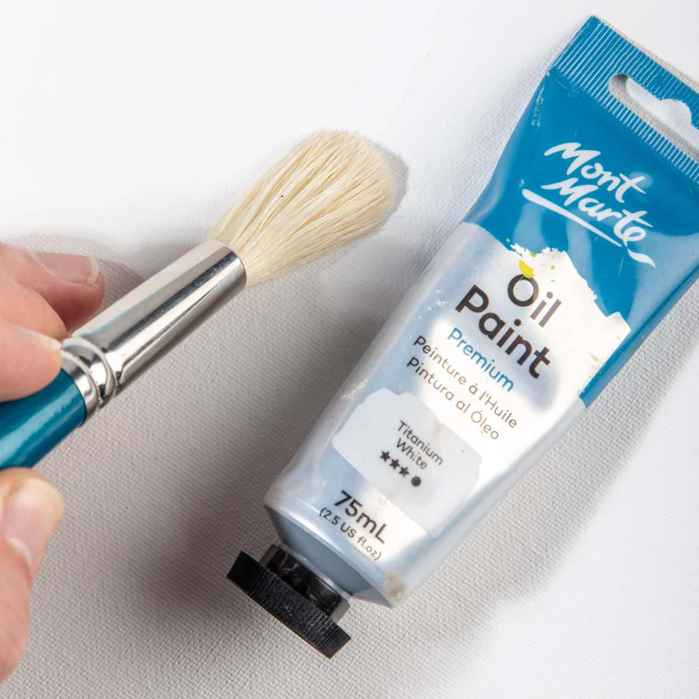 Artist Oil Brush Premium Chungking Round 24 - Image 7