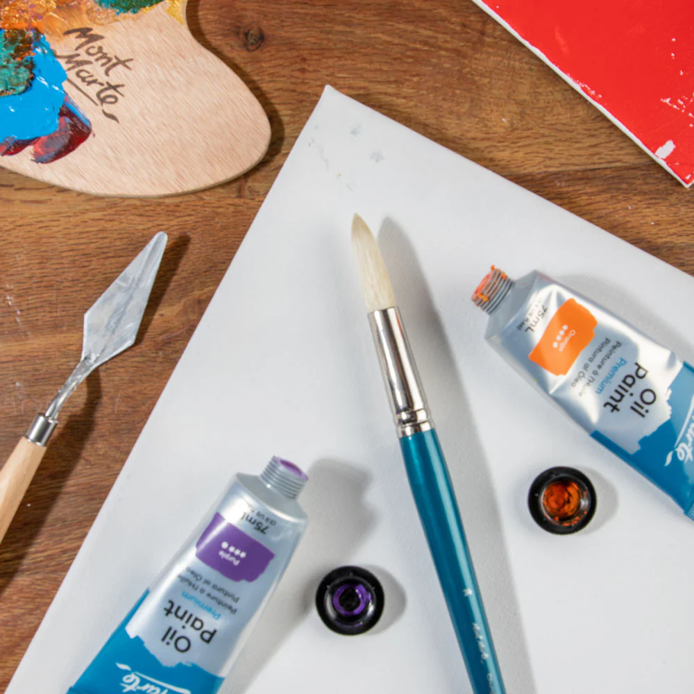 Artist Oil Brush Premium Chungking Round 24 - Image 9