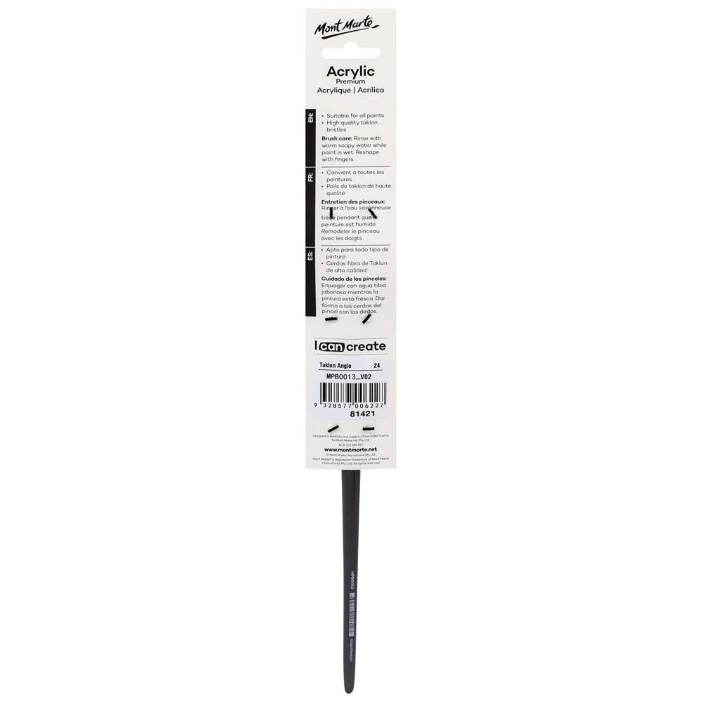 Artist Brush Premium Taklon Angle 24 - Image 6