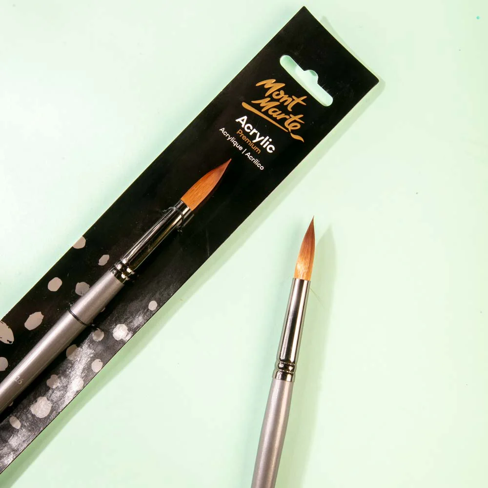 Artist Brush Premium Taklon Round 16 - Image 2