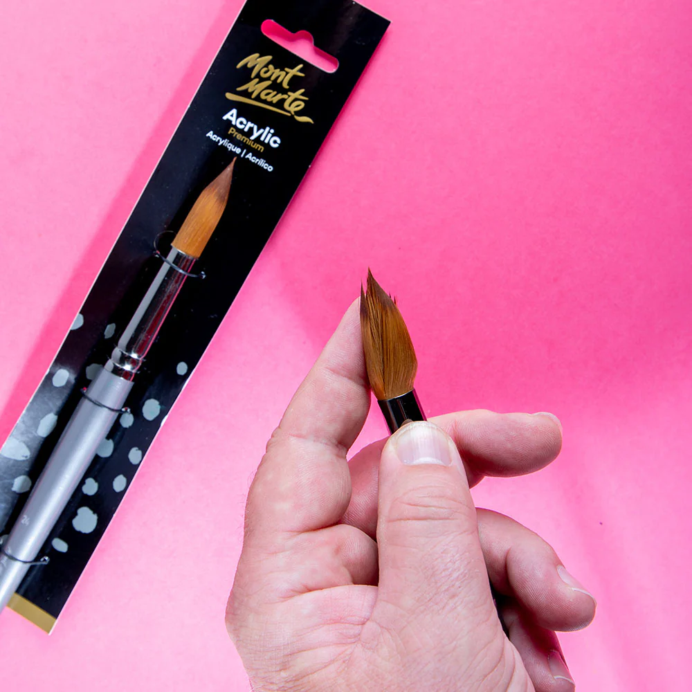 Artist Brush Premium Taklon Round 24 - Image 2