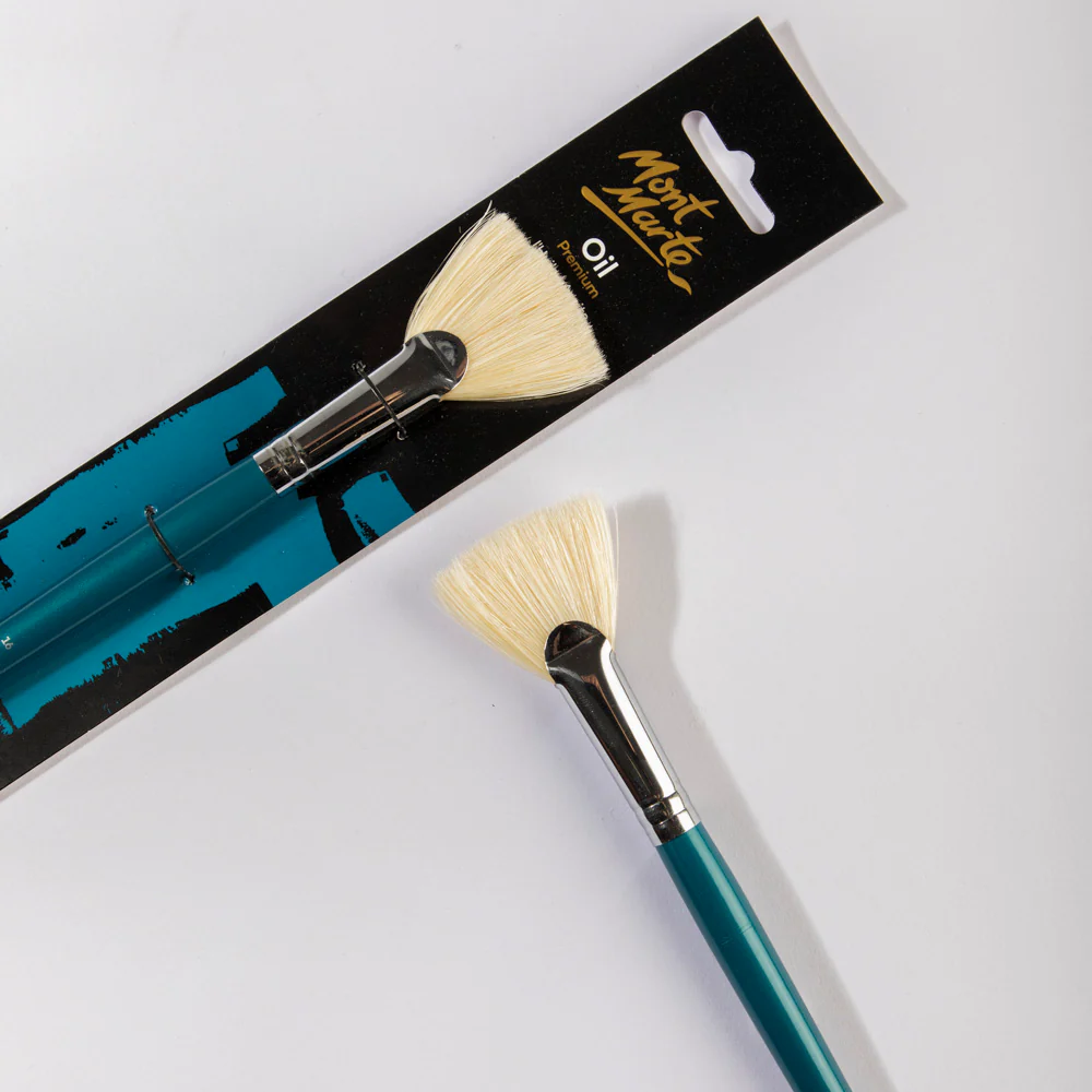 Artist Oil Brush Premium Chungking Fan 16 - Image 2