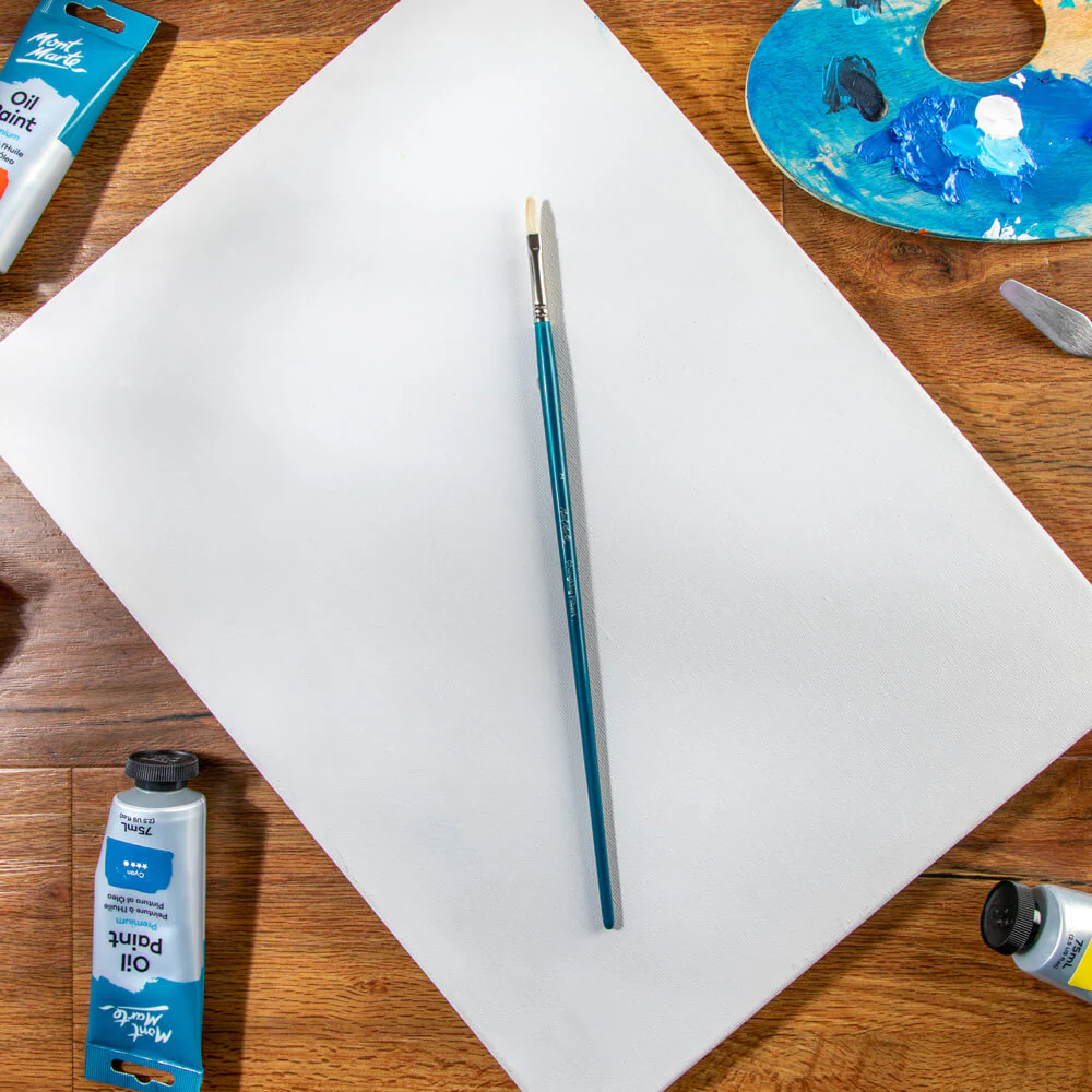 Artist Oil Brush Premium Chungking Filbert 2 - Image 6