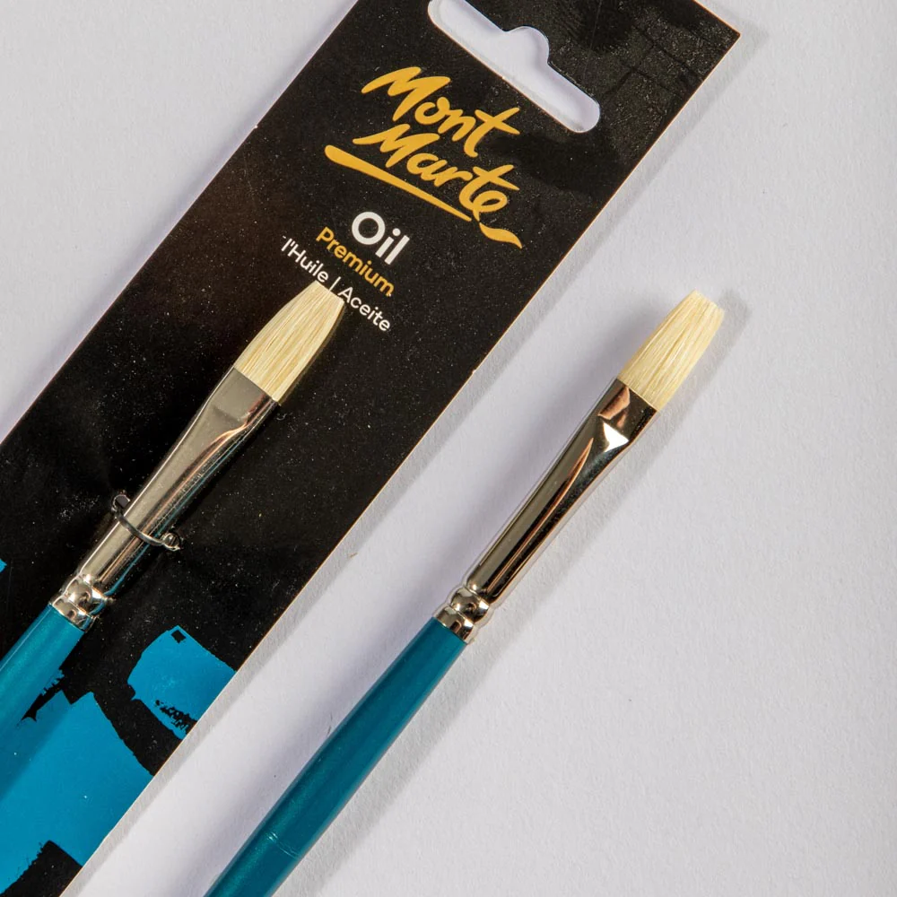 Artist Oil Brush Premium Chungking Flat 6 - Image 2