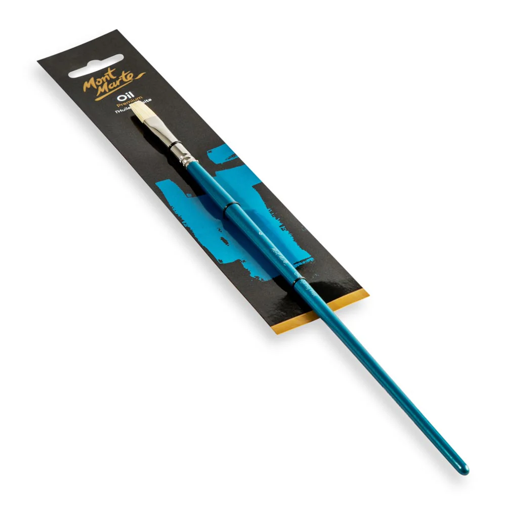 Artist Oil Brush Premium Chungking Flat 6 - Image 4