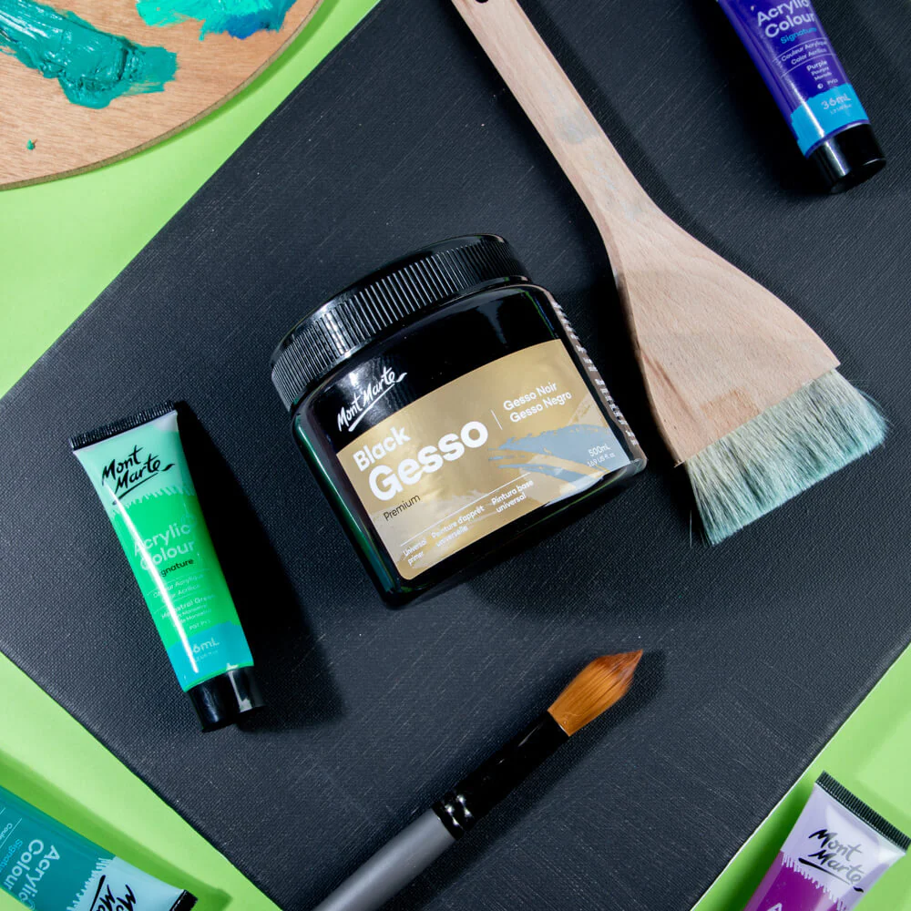 Black Gesso 500ml - Image 9