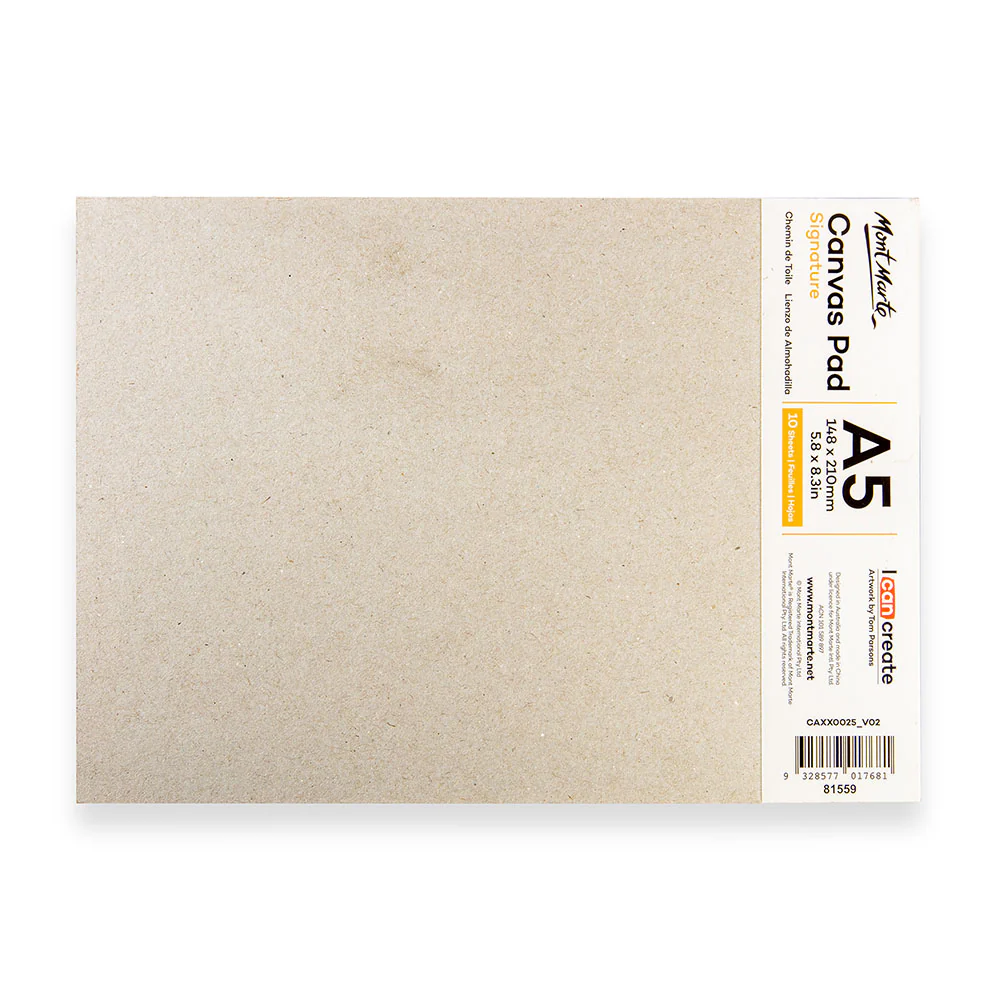 Canvas Pad 10 Signature Sheet A5 (5.8 x 8.3in) - Image 4