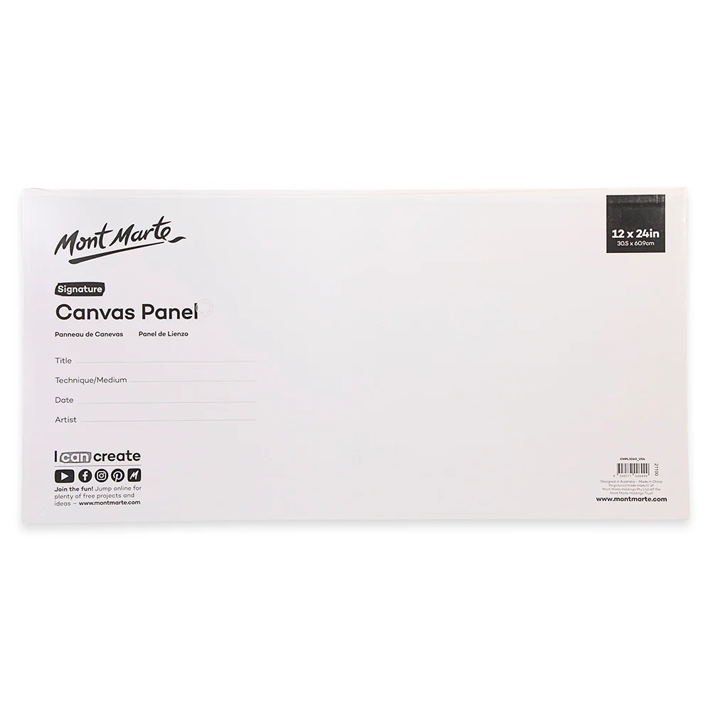 Canvas Panel Signature 1pc 30.5 x 60.9cm (12 x 24in) - Image 3