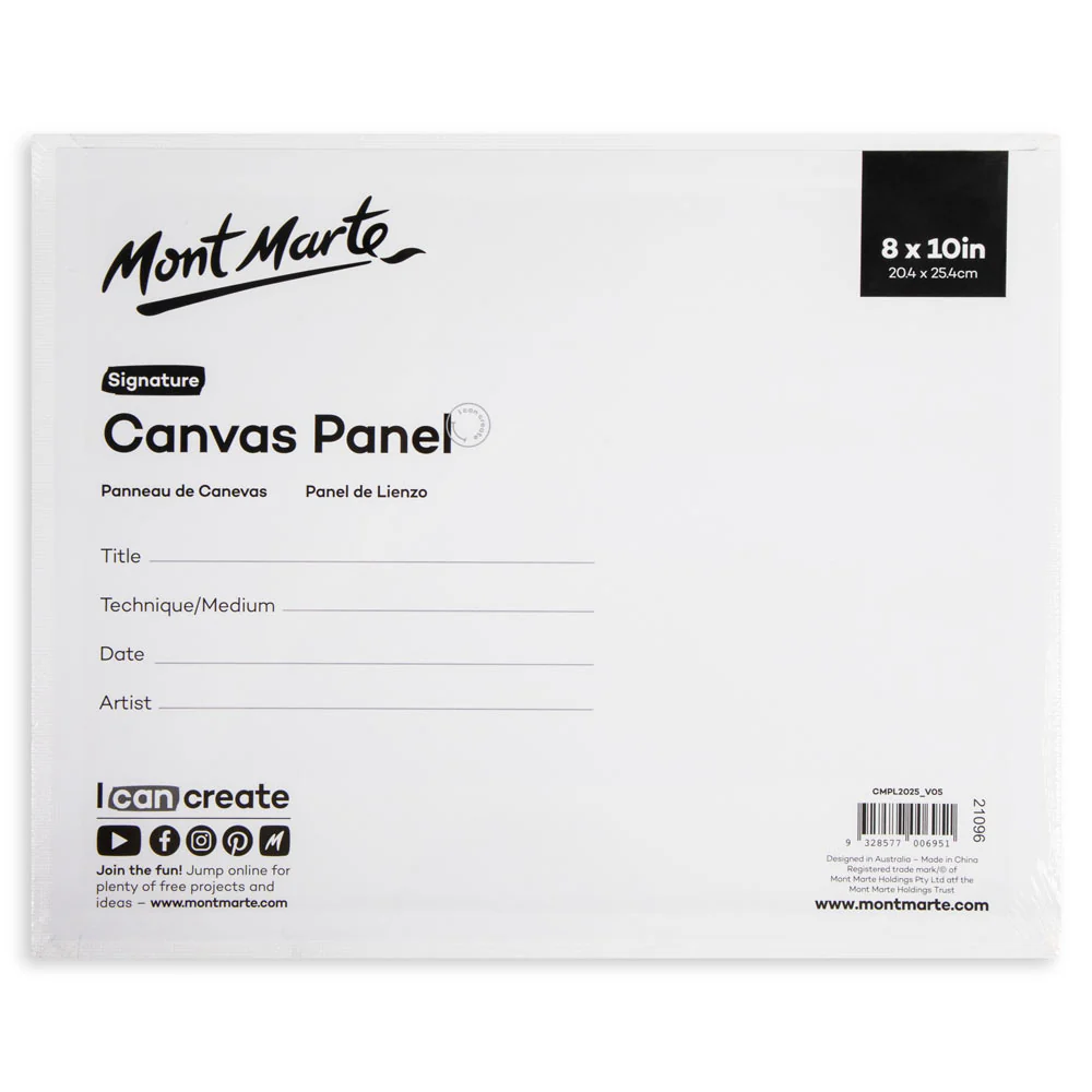 Canvas Panels Signature 2pc 20.4 x 25.4cm (8 x 10in) - Image 4