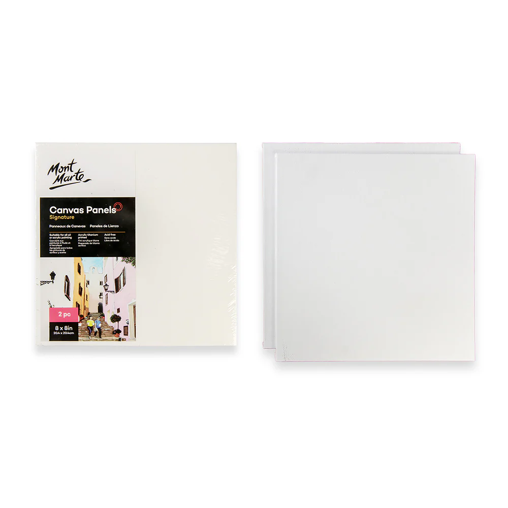 Canvas Panels Signature 2pc 20.4 x 20.4cm (8 x 8in) - Image 2