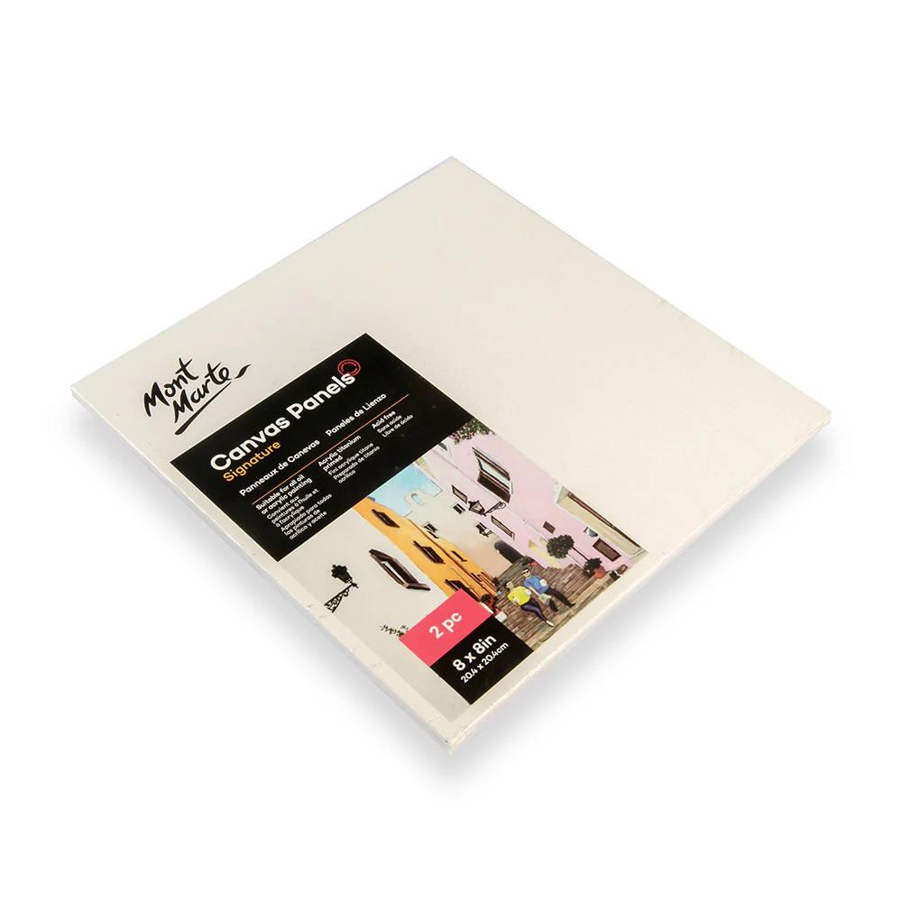 Canvas Panels Signature 2pc 20.4 x 20.4cm (8 x 8in) - Image 3