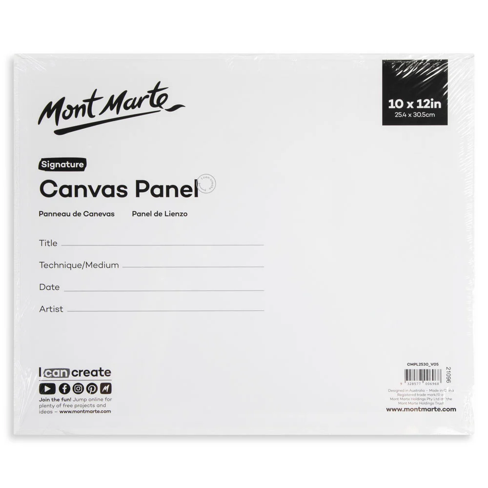 Canvas Panels Signature 2pc 25.4 x 30.5cm (10 x 12in) - Image 4