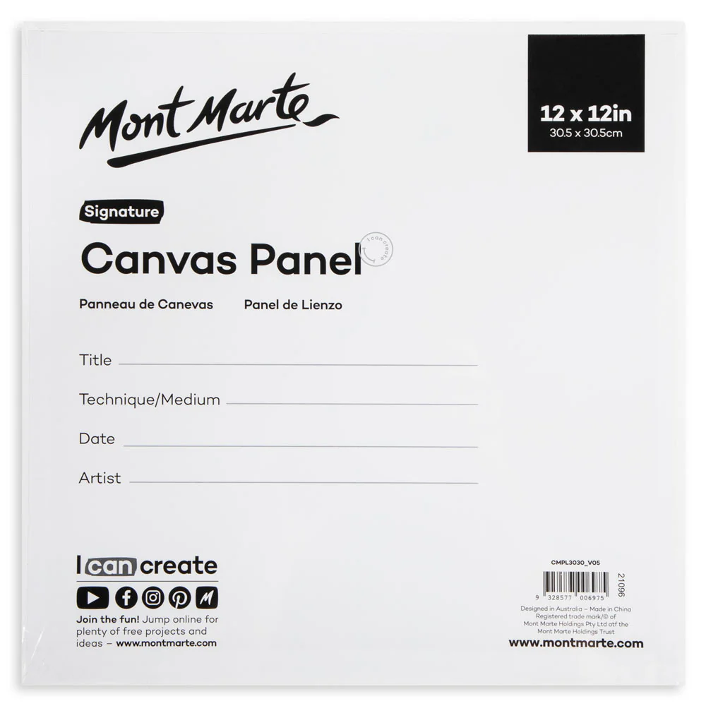 Canvas Panels Signature 2pc 30.5 x 30.5cm (12 x 12in) - Image 4
