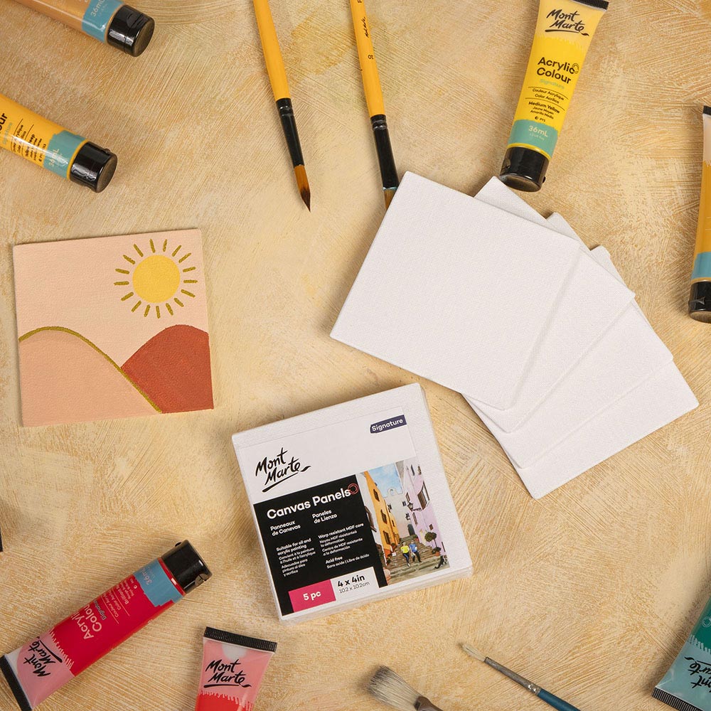 Canvas Panels Signature Pack 5 10.2 x 10.2cm (4 x 4in) - Image 7