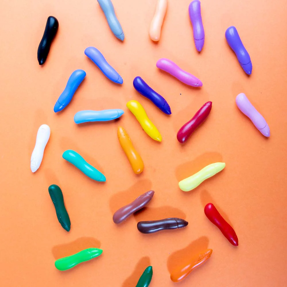 Corn-Shape Crayons 24pc - Image 2