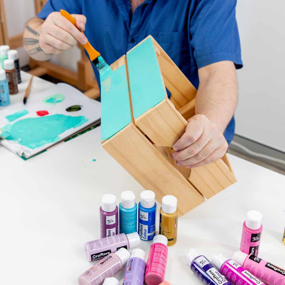 Crafters Colour Discovery Paint Set 48pc x 60ml - Image 7