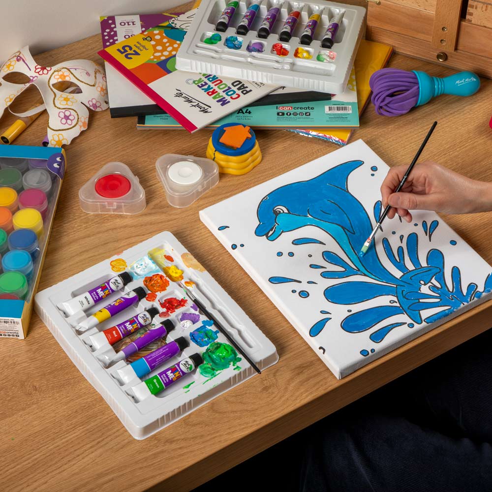 Creative Kids Paint Me Set 9pc - Dolphin - Image 9