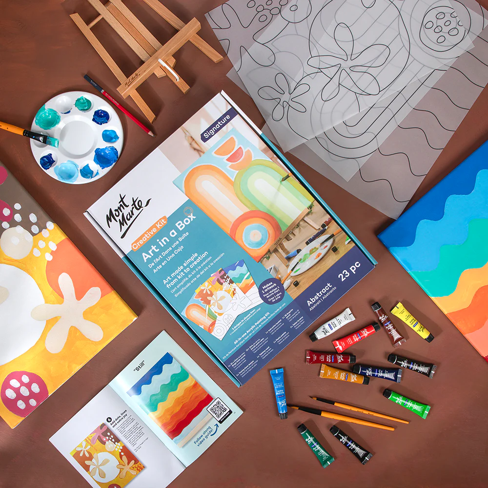Creative Kit Art in a Box - Abstract 23pc - Image 5