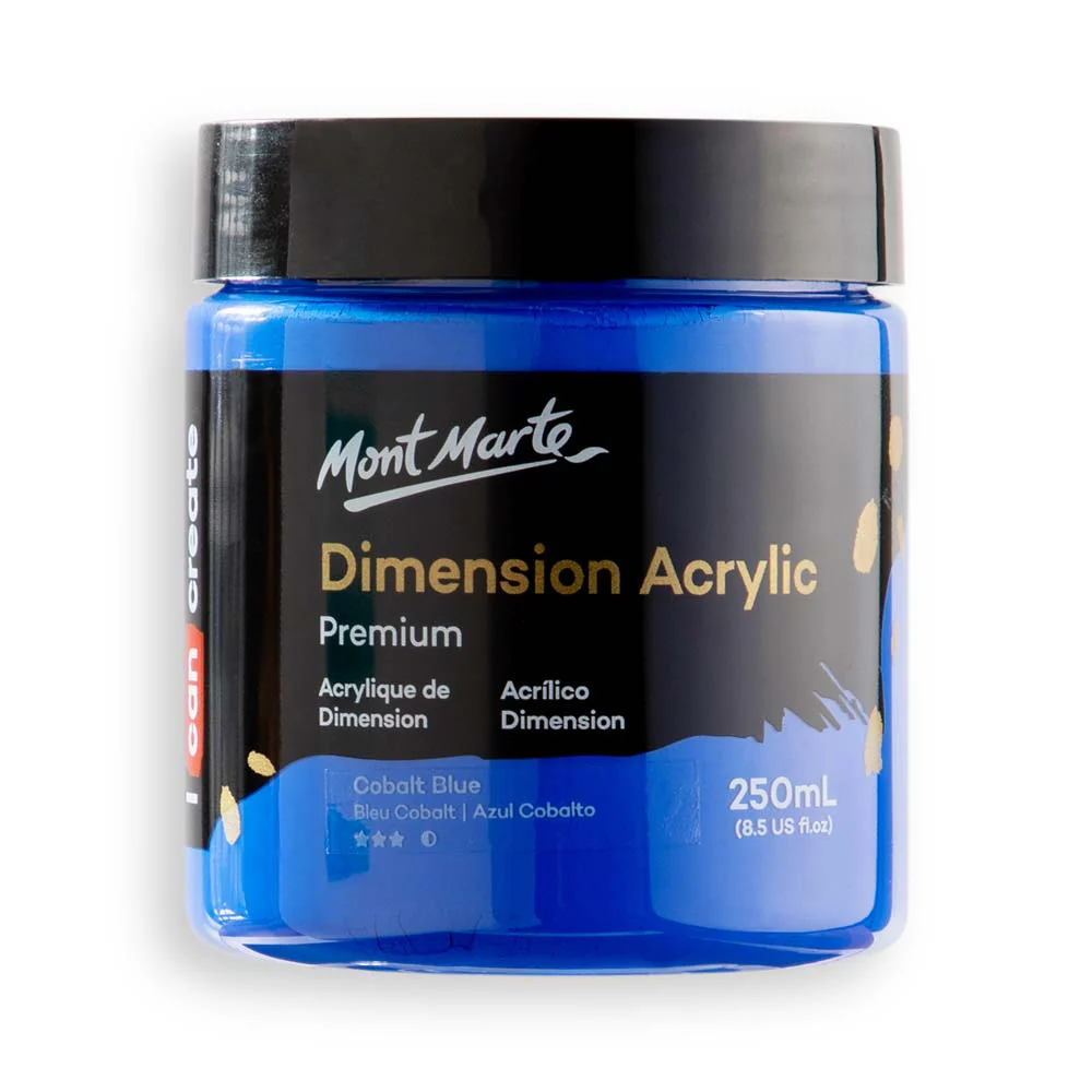 Dimension Acrylic Premium 250ml - Cobalt Blue