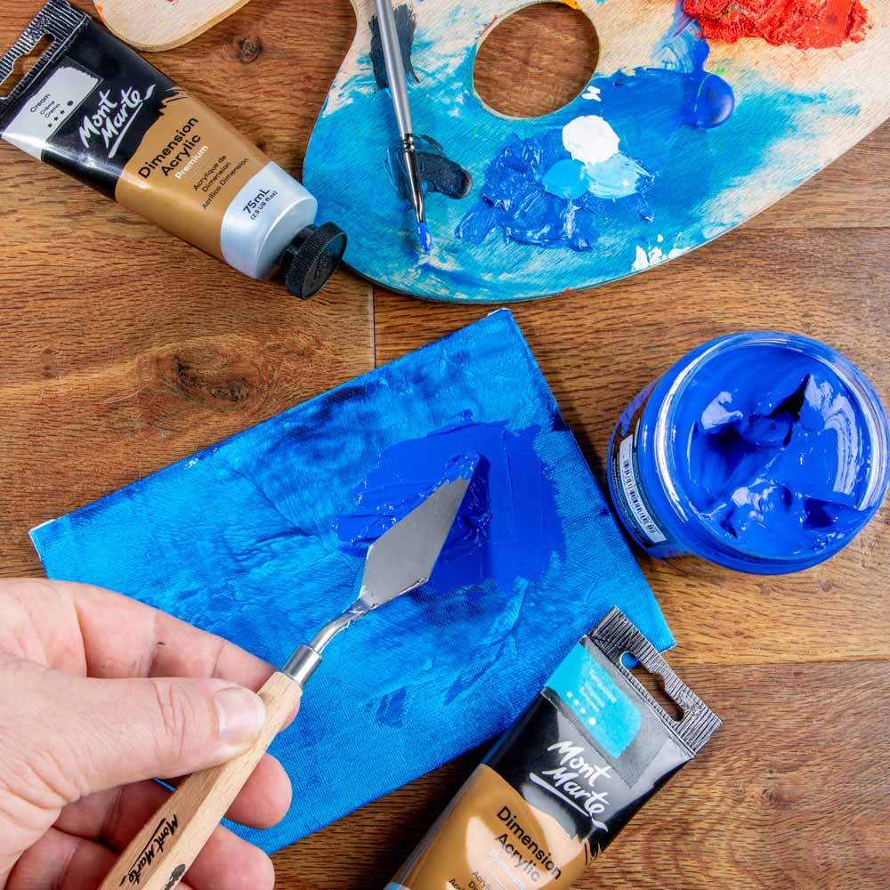 Dimension Acrylic Premium 250ml - Cobalt Blue - Image 7