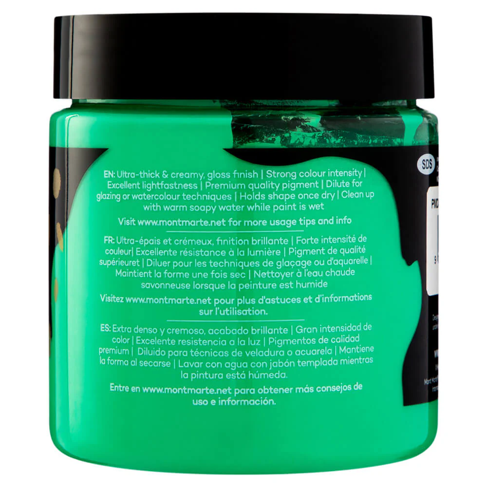 Dimension Acrylic Premium 250ml - Emerald Green - Image 3