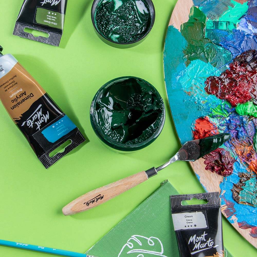 Dimension Acrylic Premium 250ml - Hookers Green Deep - Image 6