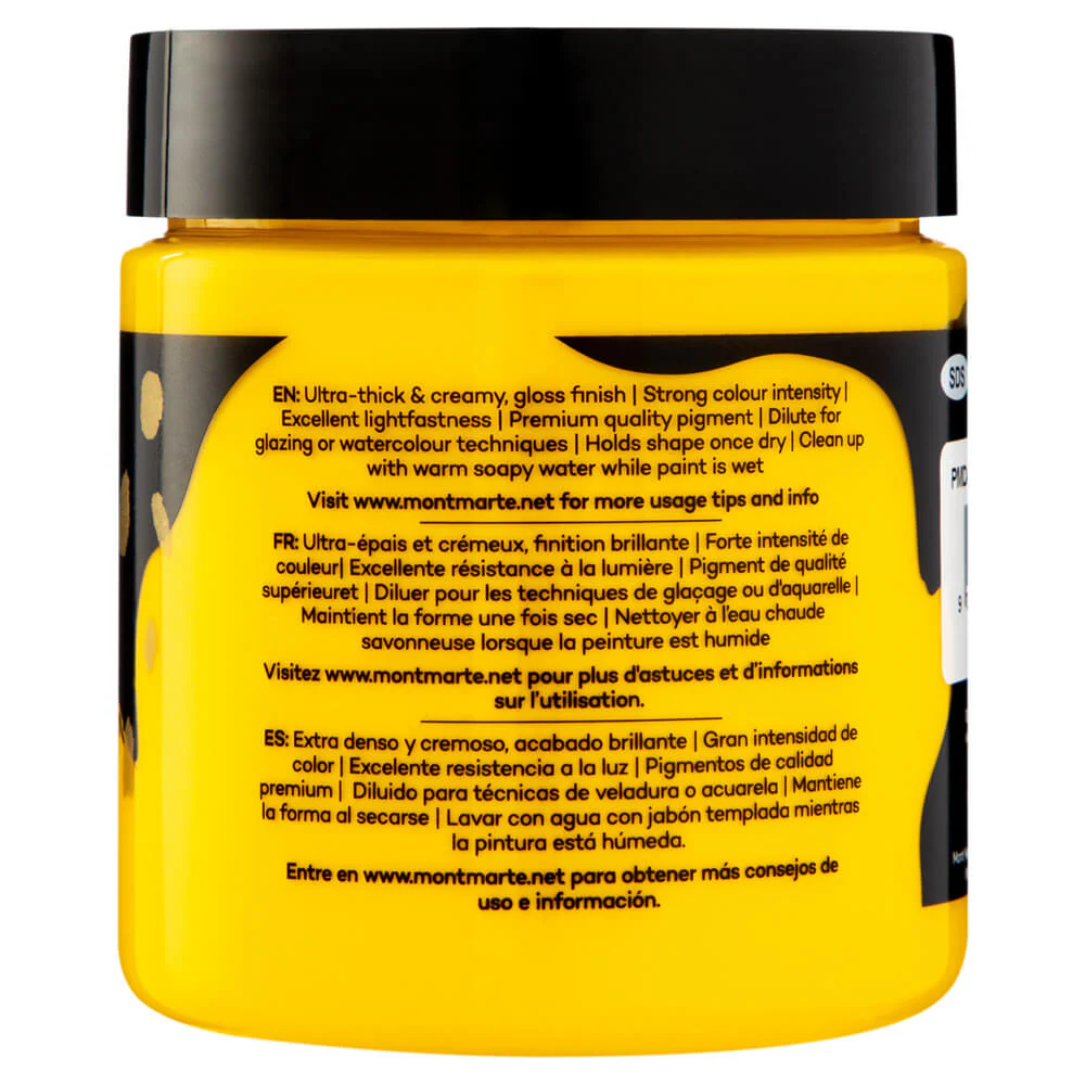 Dimension Acrylic Premium 250ml - Medium Yellow - Image 3