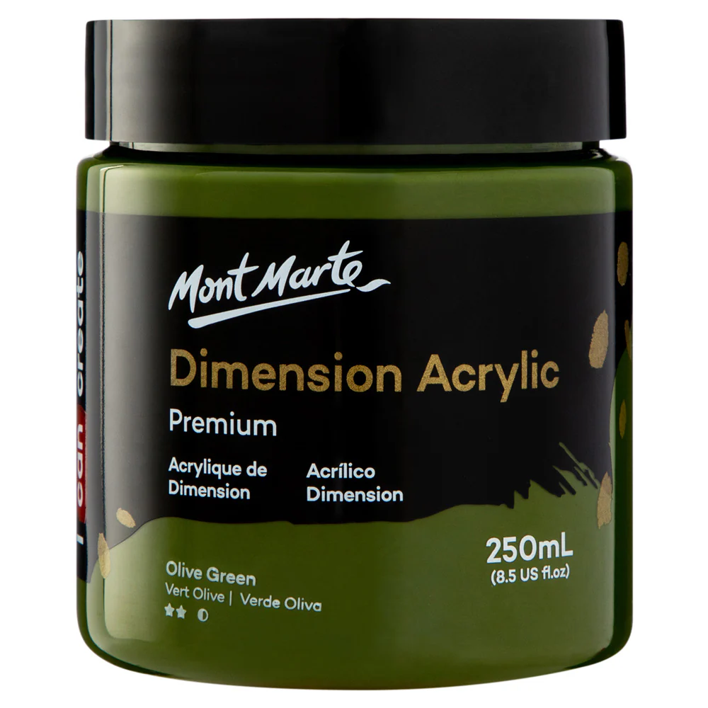 Dimension Acrylic Premium 250ml - Olive Green