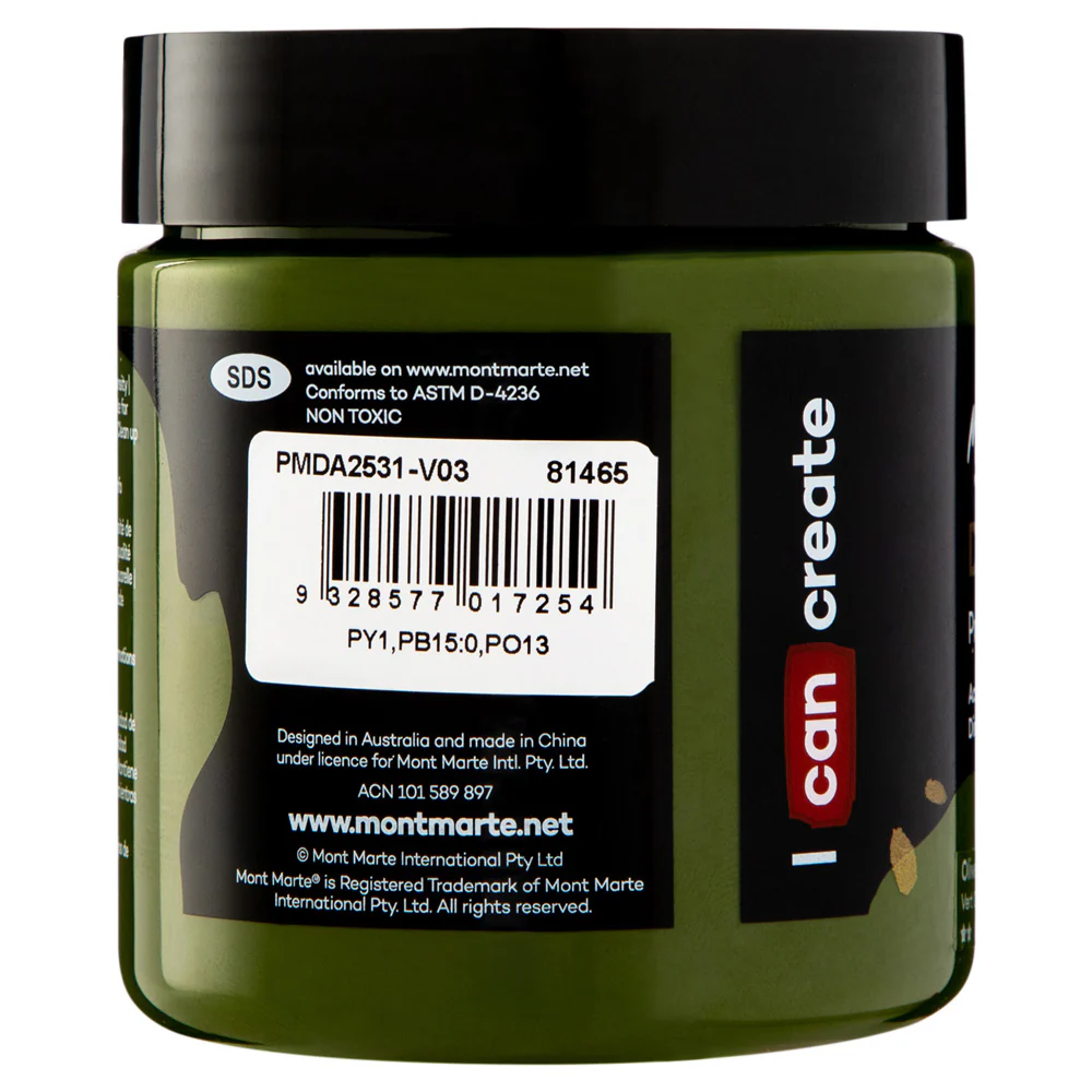 Dimension Acrylic Premium 250ml - Olive Green - Image 2