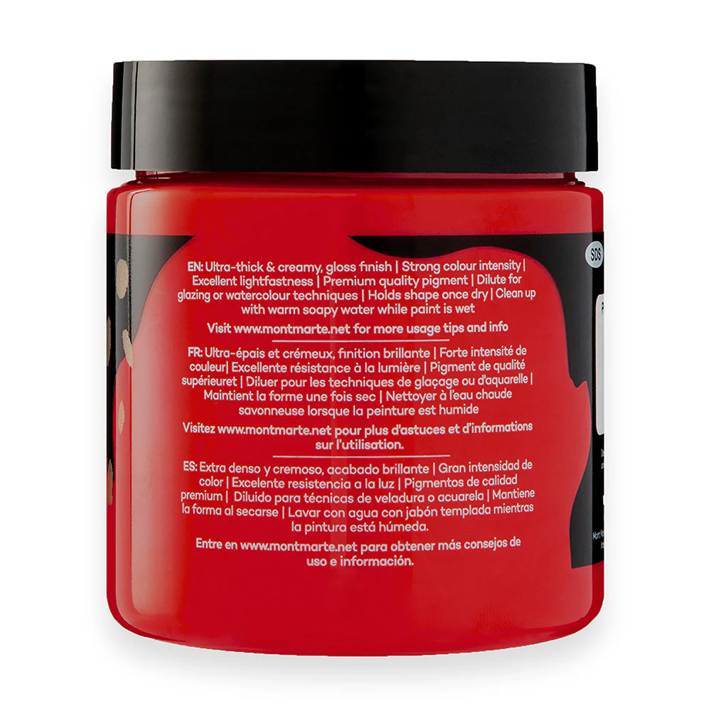 Dimension Acrylic Premium 250ml - Permanent Red - Image 3